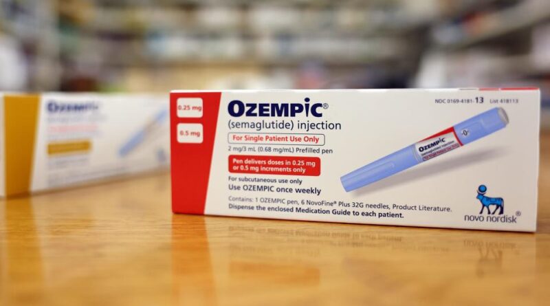 LOS ANGELES, CALIFORNIA - APRIL 17: In this photo, boxes of the diabetes drug Ozempic sit on the counter of a pharmacy on April 17, 2023, in Los Angeles, California. Ozempic was originally approved by the FDA to treat people with Type 2 diabetes- who are at risk of serious health consequences without medication. In recent months, there has been a strong demand for Ozempic, or semaglutide, due to its weight loss benefits, which has led to a shortage. Some doctors prescribe Ozempic off-label to treat obesity.